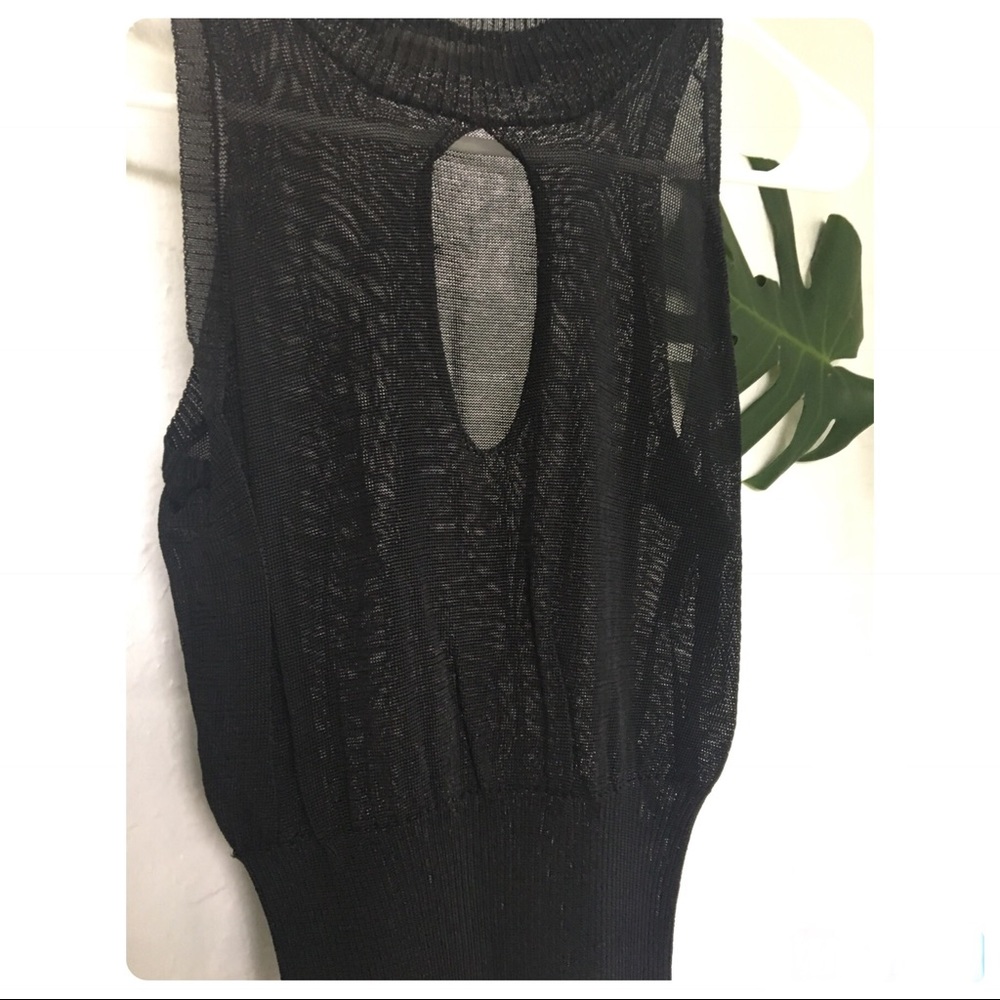 Levi's Keyhole Sweater Knit Blouse